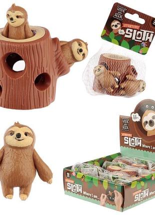 Антистресс тянучка ленивцы 5