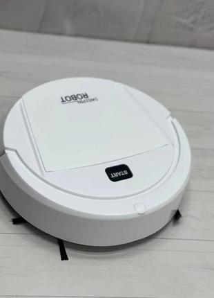 Дитячий робот пилосос на акумуляторі з насадками для сухий і вологої убоки