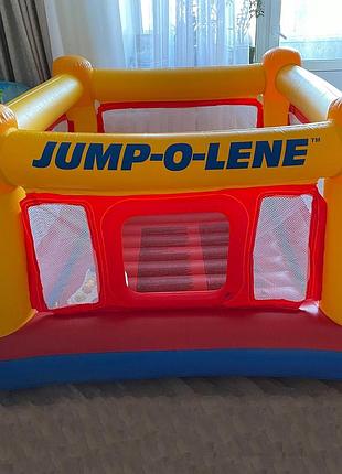 Батут надувний дитячий intex jump-o-lene
