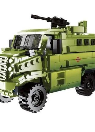 Конструктор xingbao військовий вантажівка kraz fiona xingbao 481 деталей