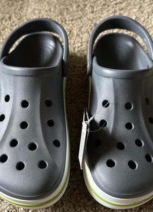 Сабо crocs bayaband clog slate grey сабо мужские крокс серые.5 фото