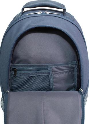 Рюкзак для ноутбука серый   24 л. g-savor с плотной спинкой4 фото