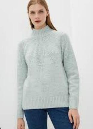 Свитер плотной вязки из смеси коттон полиэстер.,mark's spencer
