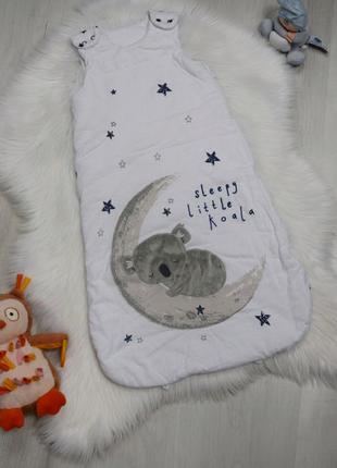 Спальний мішок дитячий теплий з коалою зірками