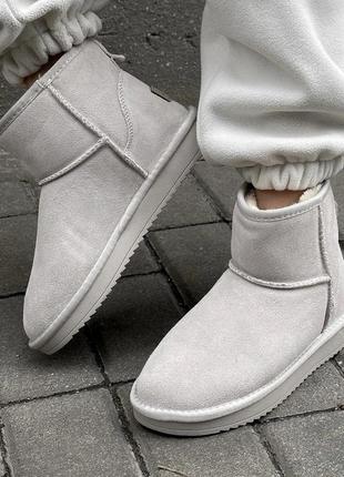 🔥 ugg milk лого натуральна замша молочні