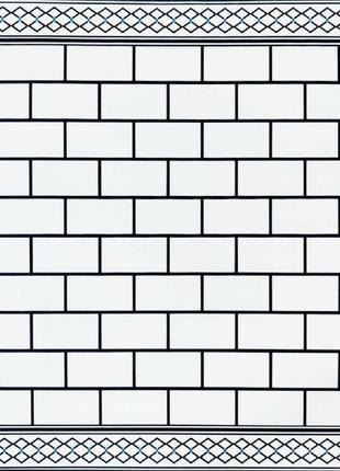 Самоклеящаяся виниловая плитка 600х600 мм для внутренней отделки влагостойкая глянцевая поверхность ku-22