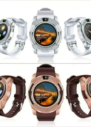 Часы smart watch v8. смарт годинник. наручний годиник.