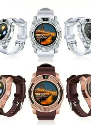 V8 smart watch review sale