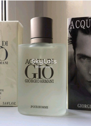 Изысканный парфюм giorgio armani acqua di gio 100ml