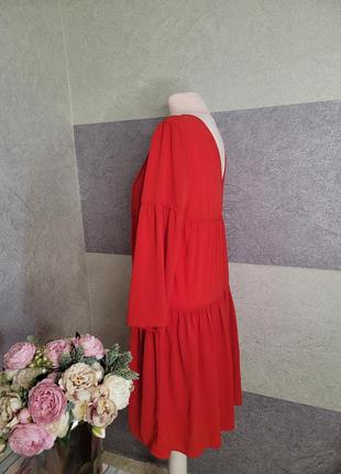 Сукня ( плаття) червоне8 фото