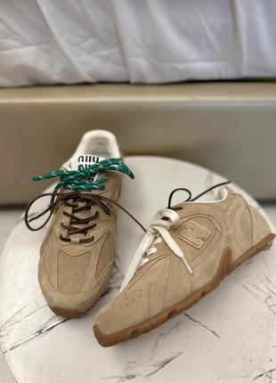 Кеды кроссовки miu miu@nb