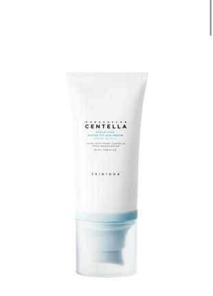 Skin1004 - зволожувальний сонцезахисний крем - madagascar centella hyalu-cica water-fit sun serum spf50+ pa++++ - 50ml