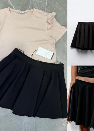 Красивый комплект zara костюм zara черная юбка zara