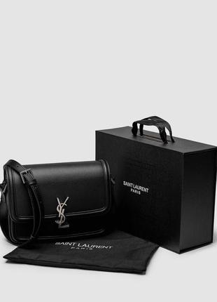 Saint laurent solferino large black/silver8 фото