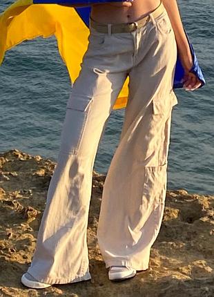 Штани карго defacto