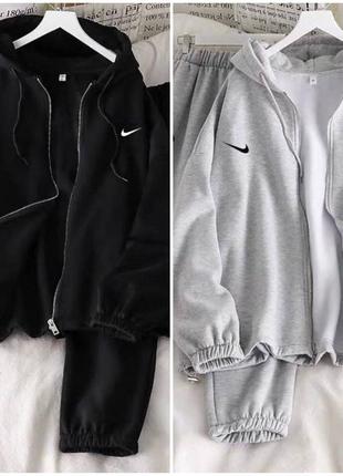 Теплий костюм на флісі 💫ідеальний oversize👌