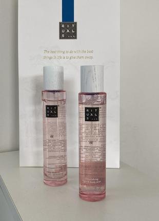 Міст для волосся та тіла rituals sakura/ спрей для тіла і волосся rituals