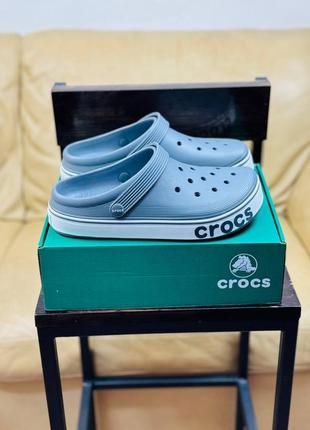 Мужские шлепанцы crocs серые шлепанцы кроксы чоловічі шлепанці крокси сірі шлепанці крокси