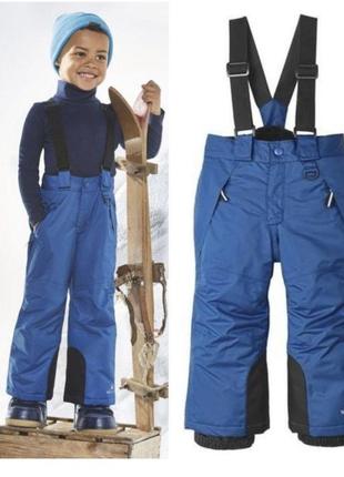 Зимовий дитячий термо напівкомбінезон комбінезон, лижні штани lupilu німеччина, 86-92, 98-104