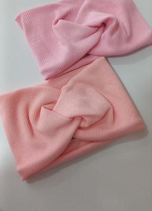 Пов'язки в рубчик для дівчаток 54-58 розмір