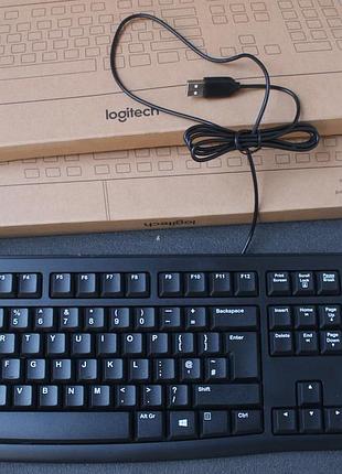 Клавиатура проводная logitech k120
