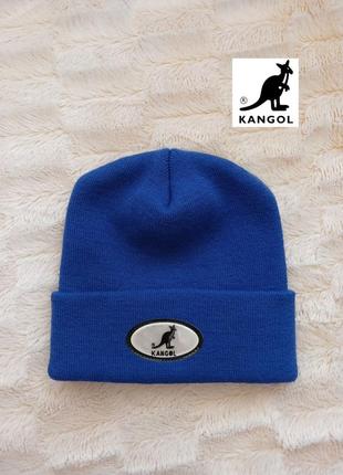 Шапка синя kangol