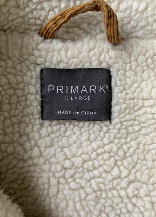 Вельветовий піджак primark шерпа3 фото