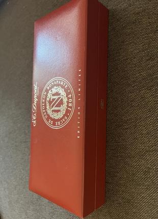 S.t. dupont napoleon limited edition platinum 18k gold nib fountain pen