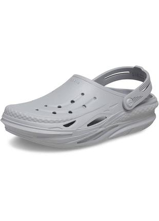 Чоловічі шльопанці крокси crocs off grid clog 209501-007