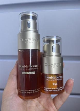 Сиворотка clarins double serum оригінал