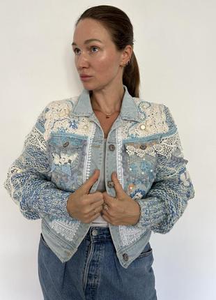 Джинсова куртка denim co