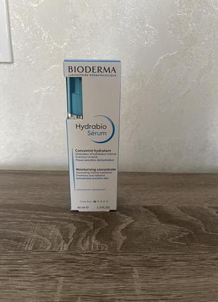 Сироватка для обличчя bioderma (біодерма) гідрабіо зволожуюча інтенсивної дії для зневодненої чутливої шкіри 40 мл