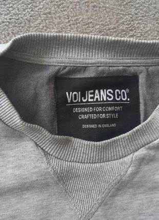 Брендовый свитшот voi jeans.