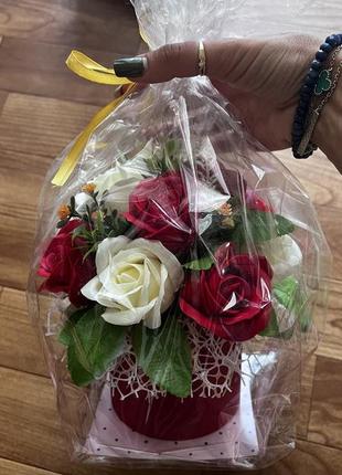 Букет до свята з мила