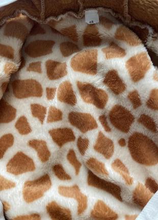 Комбінезон чоловічок сліп тепленький з капюшоном3 фото