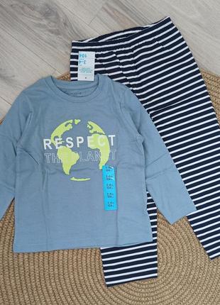 Пижама реглан и штаны primark 104