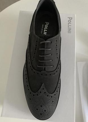 Мужские туфли Оксфорды pollini