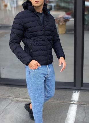 Чоловіча весняна легка стьобана курточка