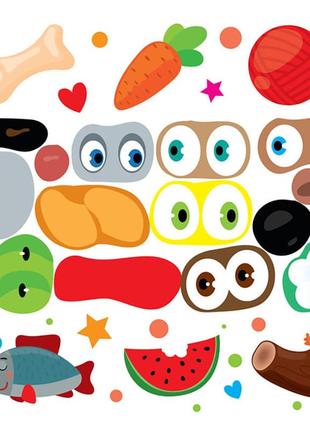 Детский сборник книжек "собери картинку" книжковий хмарочос 379532 с наклейками