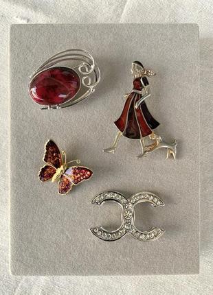 Набор брошек японія вінтаж