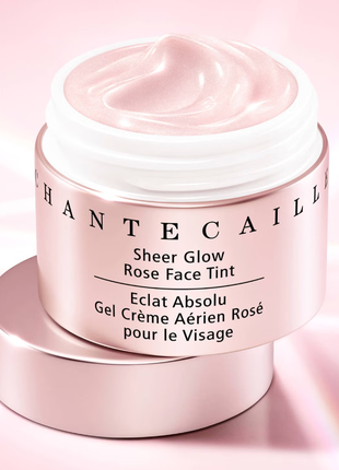 Гель-крем для обличчя chantecaille sheer glow rose face tint, 30 гр.
