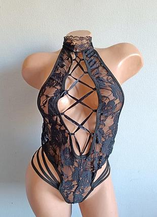 Мереживний еротичний боді.