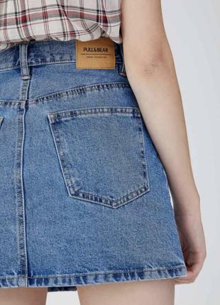 Юбка джинсовая pull&bear
