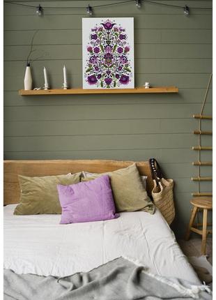 Набір для вишивання хрестиком "дерево життя" ah-193 37х27 см6 фото