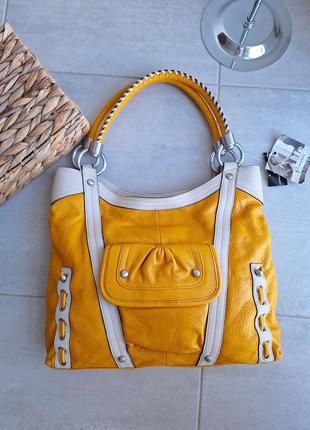 Нова сумка з натуральної шкіри b. makowsky