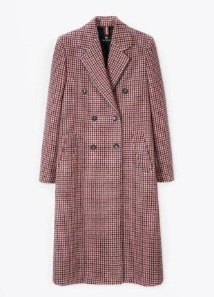 Пальто міді вовняне paul smith
