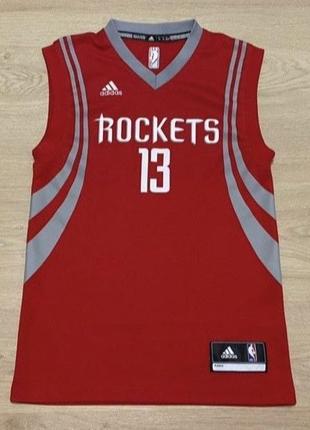 Майка баскетбольная adidas nba houston rockets james harden jordan