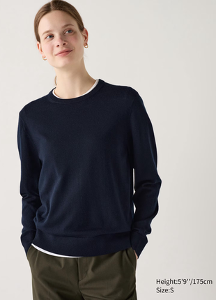 Джемпер светр uniqlo меринос