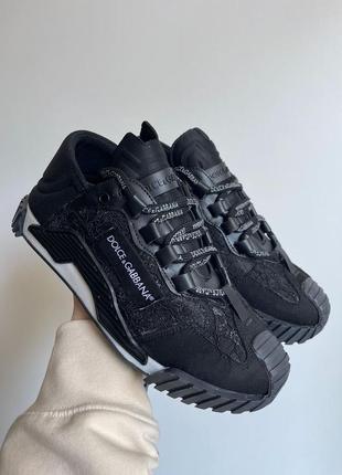 Женские кроссовки dolce&gabanna - ns1 black