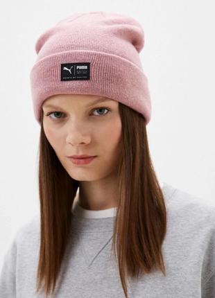Archive heather beanie pale grape . puma